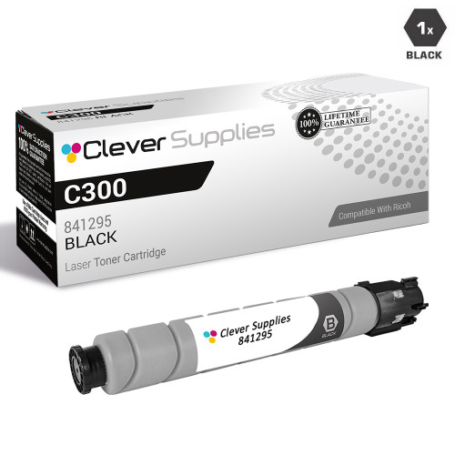 Compatible Ricoh C300 Toner Cartridge Black (841295)