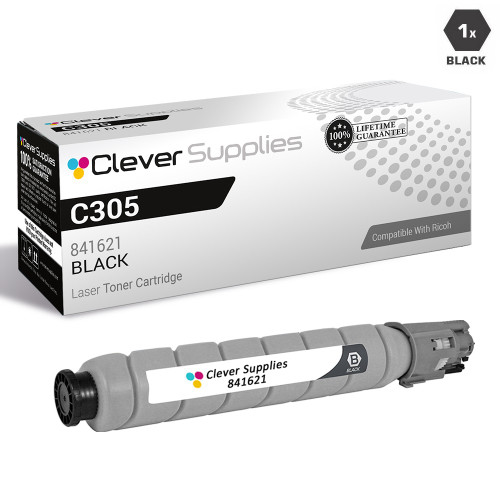 Compatible Ricoh C305 Toner Cartridge Black (841621)