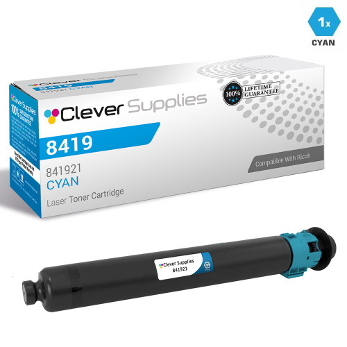 Compatible Ricoh 8419 Toner Cartridge Cyan (841921)