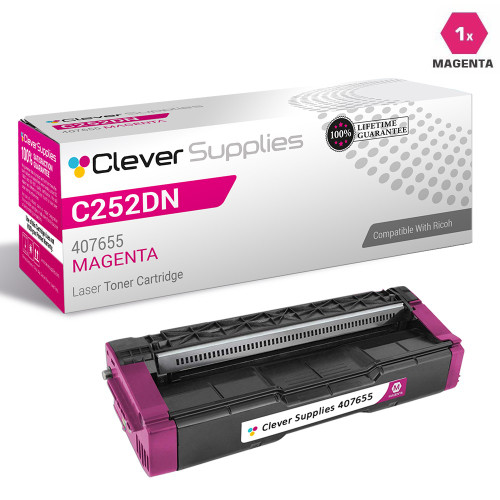 Compatible Ricoh C252DN Toner Cartridge Magenta (407655)