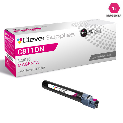 Compatible Ricoh C811DN Toner Cartridge Magenta (820016)