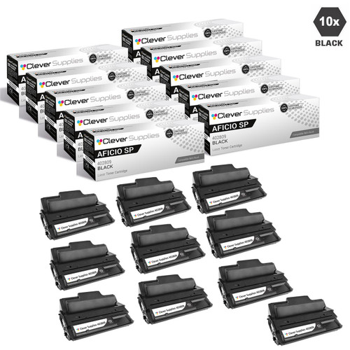 Compatible Ricoh Aficio SP 4100N Toner Cartridge 10 Black (402809)