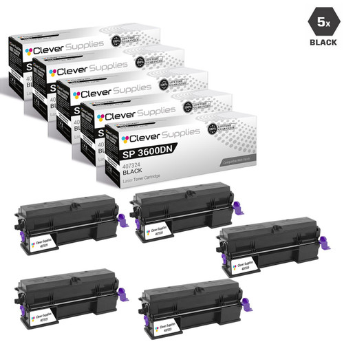 Compatible Ricoh SP 3600DN Drum Cartridge 5 Black (407324)