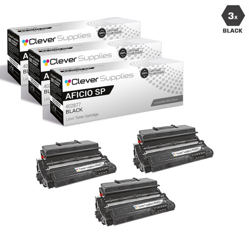 Compatible Ricoh Aficio SP 5100N Toner Cartridge 3 Black (402877)
