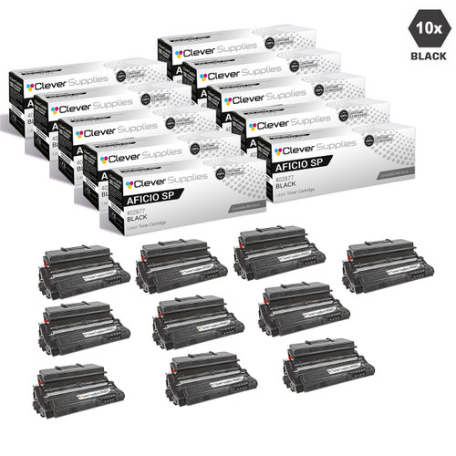 Compatible Ricoh Aficio SP 5100N Toner Cartridge 10 Black (402877)