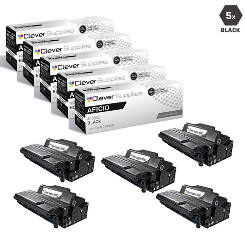 Compatible Ricoh Aficio AP400 Toner Cartridge 5 Black (400942)