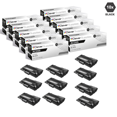 Compatible Ricoh AC205 Toner Cartridge 10 Black (412660)