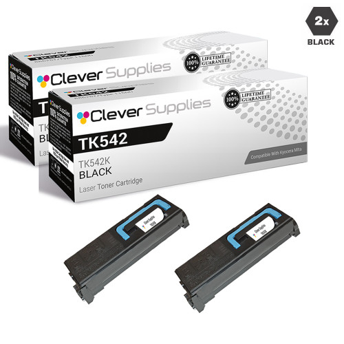 Compatible Kyocera-Mita TK542 Toner Cartridge 2 Black (TK542K)