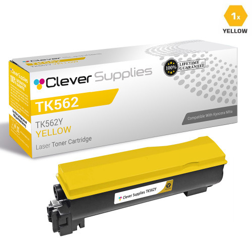 Compatible Kyocera-Mita TK562 Toner Cartridge Yellow (TK562Y)