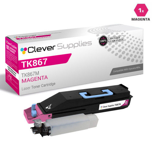 Compatible Kyocera-Mita TK867 Toner Cartridge Magenta (TK867M)