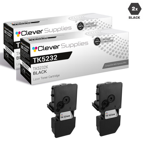 Compatible Kyocera-Mita TK5232 Toner Cartridge 2 Black (TK5232K) Compatible Kyocera-Mita TK5232 Toner Cartridge 2 Black (TK5232K)
