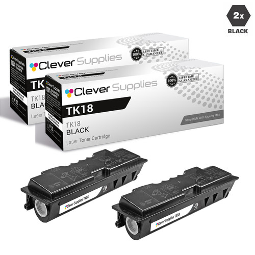Compatible Kyocera-Mita TK18 Toner Cartridge 2 Black (TK18)