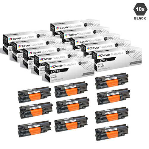 Compatible Kyocera-Mita TK312 Toner Cartridge 10 Black (TK312)