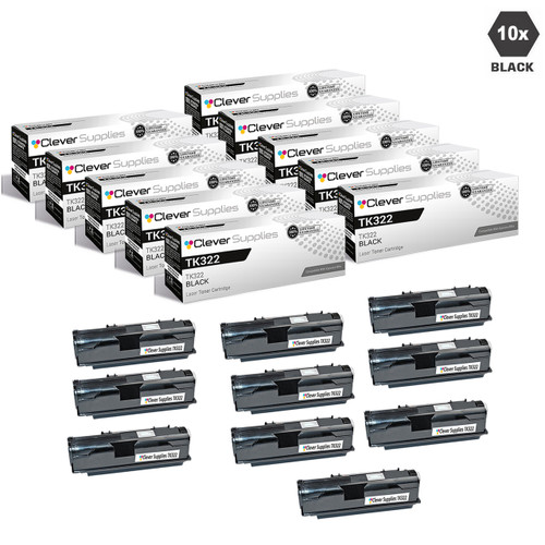 Compatible Kyocera-Mita TK322 Toner Cartridge 10 Black (TK322)