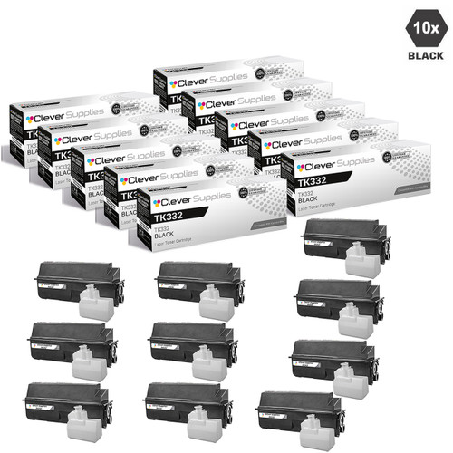Compatible Kyocera-Mita TK332 Toner Cartridge 10 Black (TK332)