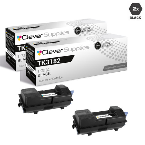 Compatible Kyocera-Mita TK3182 Toner Cartridge 2 Black (TK3182) Compatible Kyocera-Mita TK3182 Toner Cartridge 2 Black (TK3182)