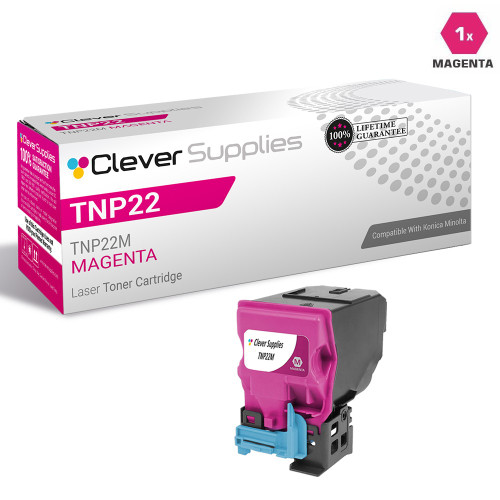 Compatible Konica-Minolta TNP22 Toner Cartridge Magenta (TNP22M)