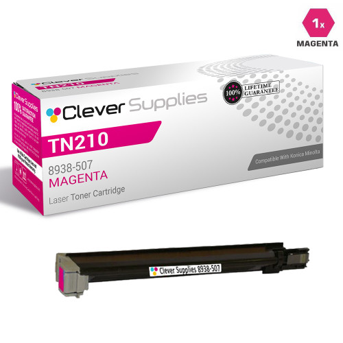 Compatible Konica-Minolta TN210 Toner Cartridge Magenta (8938-507)