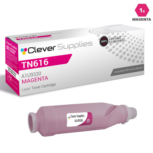 Compatible Konica-Minolta TN616 Toner Cartridge Magenta (A1U9330)