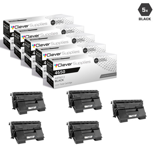 Compatible Konica-Minolta 4650 Toner Cartridge 5 Black (A0FN012)
