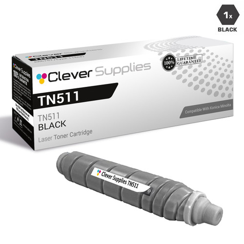 Compatible Konica-Minolta TN511 Toner Cartridge Black (TN511)
