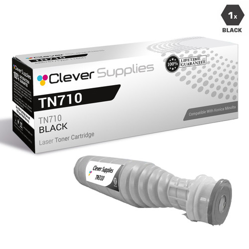 Compatible Konica-Minolta TN710 Toner Cartridge Black (TN710)
