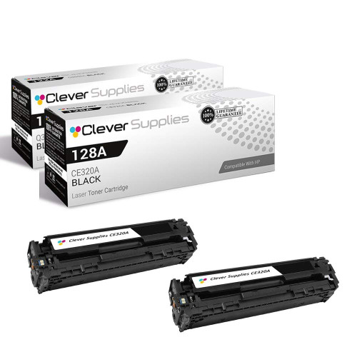 Compatible HP PRO CM1410 (CE320A) Toner Cartridge 2 Black