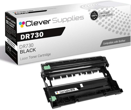 Compatible Brother DR730 (DR730) Toner Cartridge Black 2 Pack