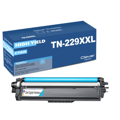 Compatible Brother TN229XXL (TN229XXLC) Toner Cartridge Cyan