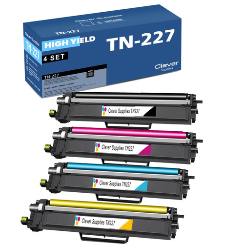Compatible Brother TN223 (TN223BK, TN223C, TN223M, TN223Y) Toner Cartridge Cyan