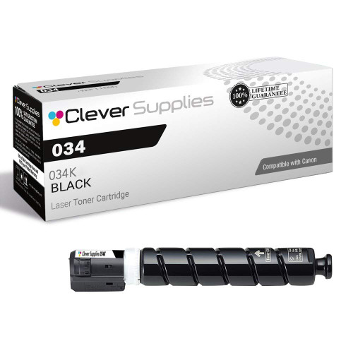 Compatible Canon 034 (034K) Toner Cartridge Black