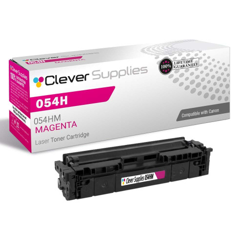 Compatible Canon 054H (054HM) Toner Cartridge Magenta