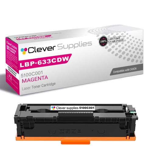 Compatible Canon LBP-633CDW (5100C001) Toner Cartridge Magenta