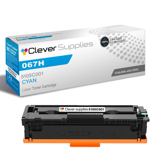 Compatible Canon 067H (5105C001) Toner Cartridge Cyan