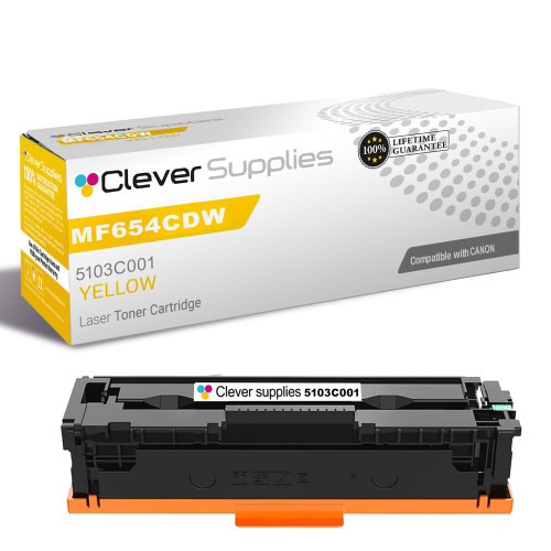 Compatible Canon MF654CDW (5103C001) Toner Cartridge Yellow