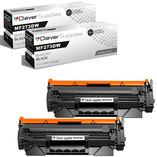 Compatible Canon MF273DW (5645C001) Toner Cartridge Black 2 Pack