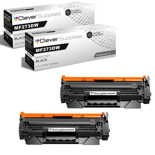 Compatible Canon MF273DW (5646C001) Toner Cartridge Black 2 Pack