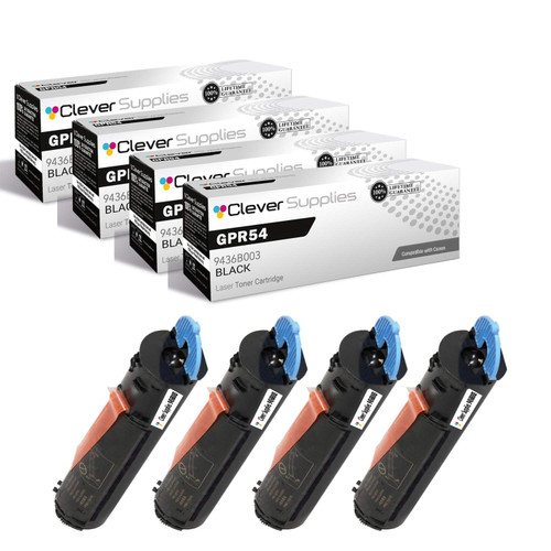 Compatible Canon GPR54 (9436B003) Toner Cartridge Black 4 Pack