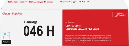 Compatible Canon 046H Toner Cartridge Cyan
