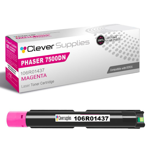 Compatible Xerox 7500DN (106R01437) Toner Cartridge Magenta