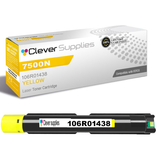 Compatible Xerox 7500N (106R01438) Toner Cartridge Yellow