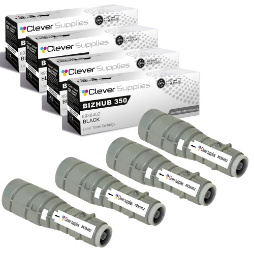 Compatible Konica-Minolta BIZHUB 350 (8938402) Toner Cartridge 4 Black