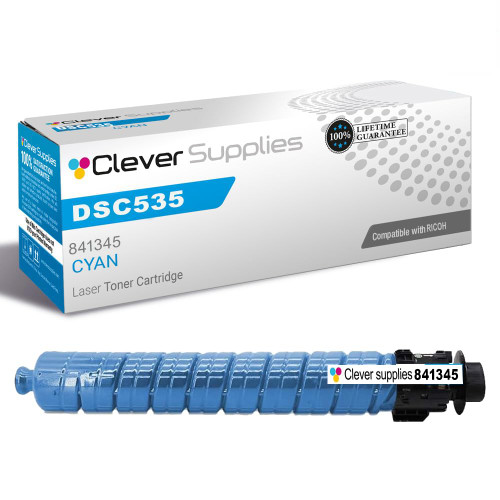 Compatible Ricoh DSC535 (841345) Toner Cartridge Cyan