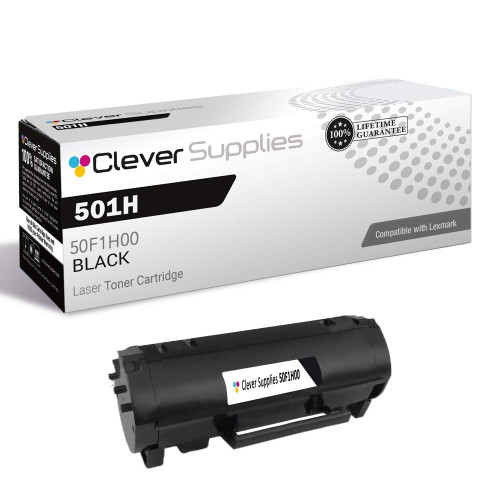 Compatible Lexmark 501H (50F1H00) Toner Cartridge Black