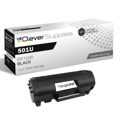 Compatible Lexmark 501U (50F1U00) Toner Cartridge Black