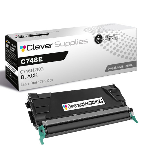 Compatible Lexmark C748E (C746H2KG) Toner Cartridge Black