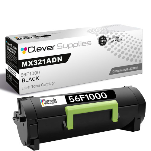 Compatible Lexmark MX321ADN (56F1000) Toner Cartridge Black