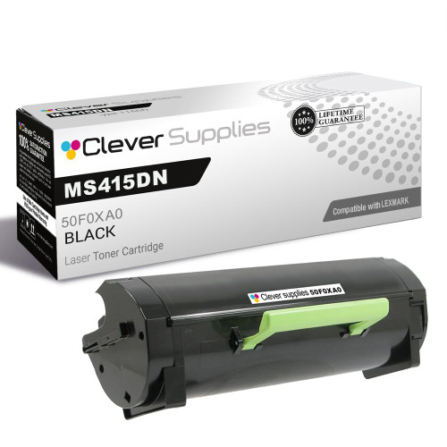 Compatible Lexmark MS415DN (50F0XA0) Toner Cartridge Black