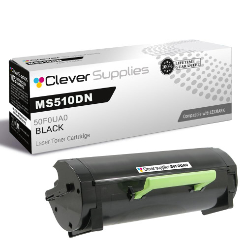 Compatible Lexmark MS510DN (50F0UA0) Toner Cartridge Black