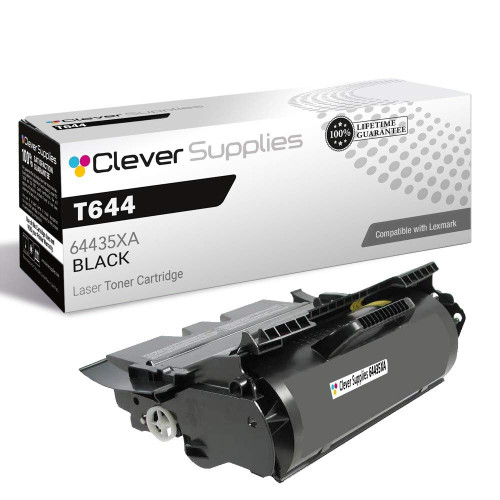Compatible Lexmark T644 (64435XA) Toner Cartridge Black